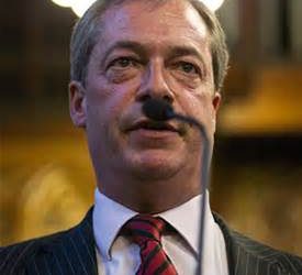 IF EVER THERE WAS A THOUGHT THAT NIGEL FARAGE HAS OR HAS NOT BECOME UNHINGED, IT IS NOW PUT FIRMLY BEYOUND DOUBT