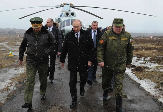 Russia Builds Up Army Near Ukraine Border