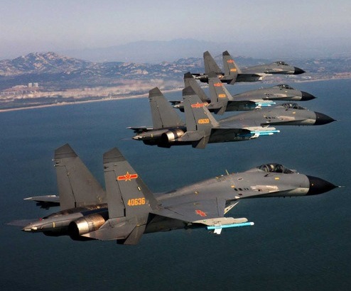 Taiwan says China air force conducts long-range drills