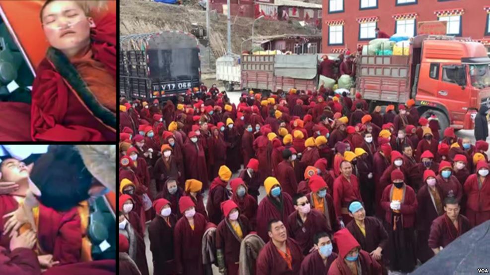 Forced Eviction From Buddhist Institute In Tibet Leave Nuns In Shock