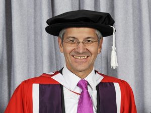 Mr Herbert Haimer - DUniv - Chief Executive Officer, Adidas AG - In recognition of his outstanding leadership within the sports equipment business sector.