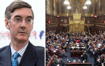 Out of Touch Clown Rees-Mogg calls for 1,000 pro-Brexit peers amid fear Lords could DEFY parliamentary rules