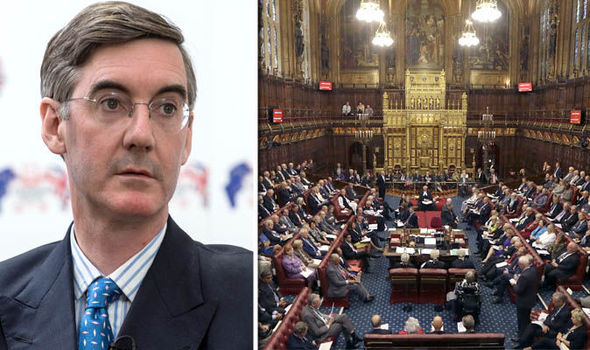 Out of Touch Clown Rees-Mogg calls for 1,000 pro-Brexit peers amid fear Lords could DEFY parliamentary rules