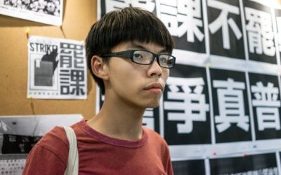 Hong Kong activist Joshua Wong under police protection after failed assault in Taiwan