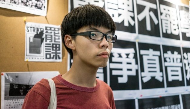 Hong Kong activist Joshua Wong under police protection after failed assault in Taiwan
