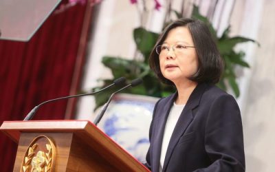 Taiwan’s president calls China a ‘threat,’ predicts turbulent 2017